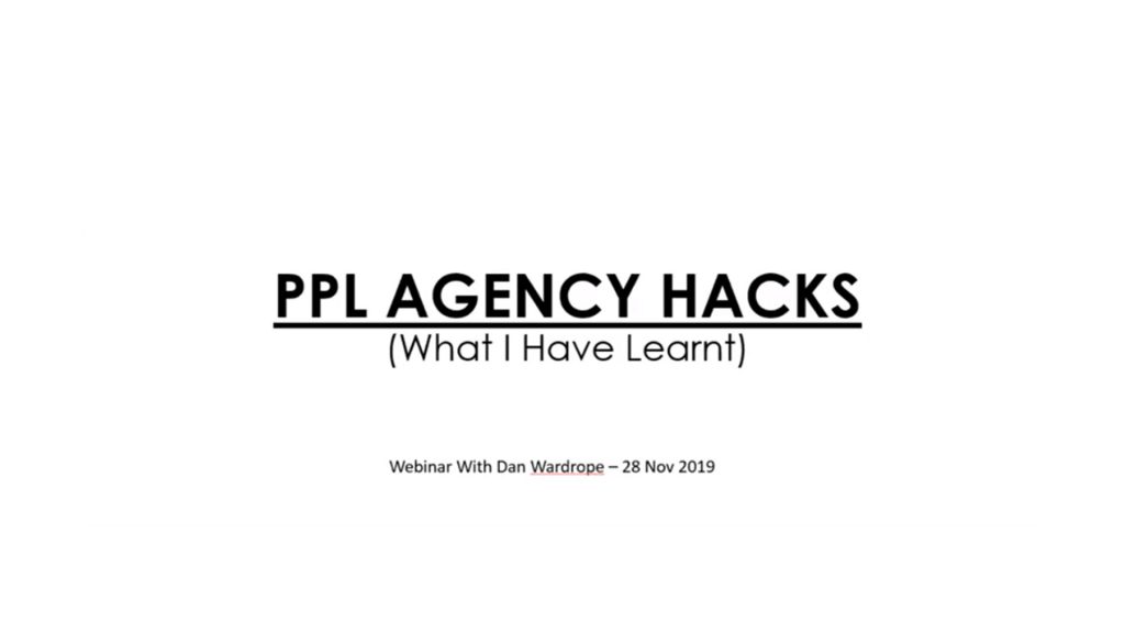 ppl agency hacks