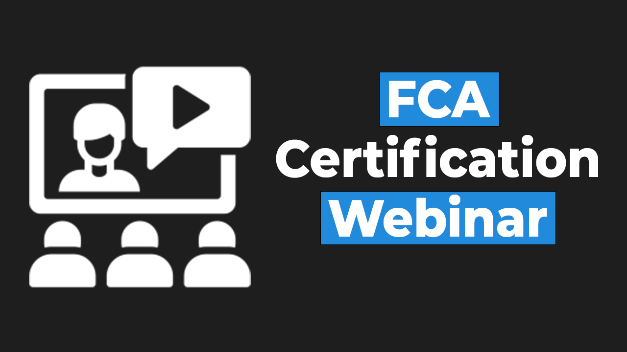 FCA certification