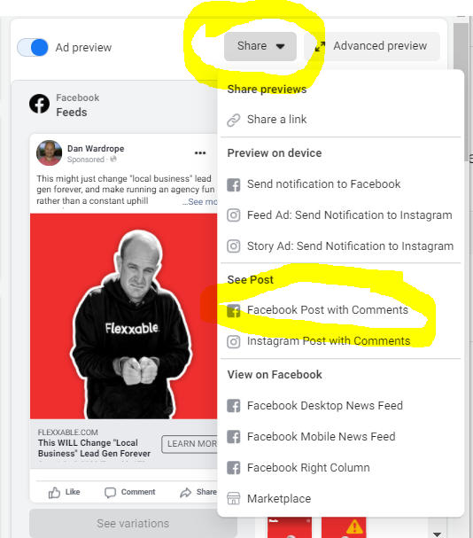 facebook ad hack