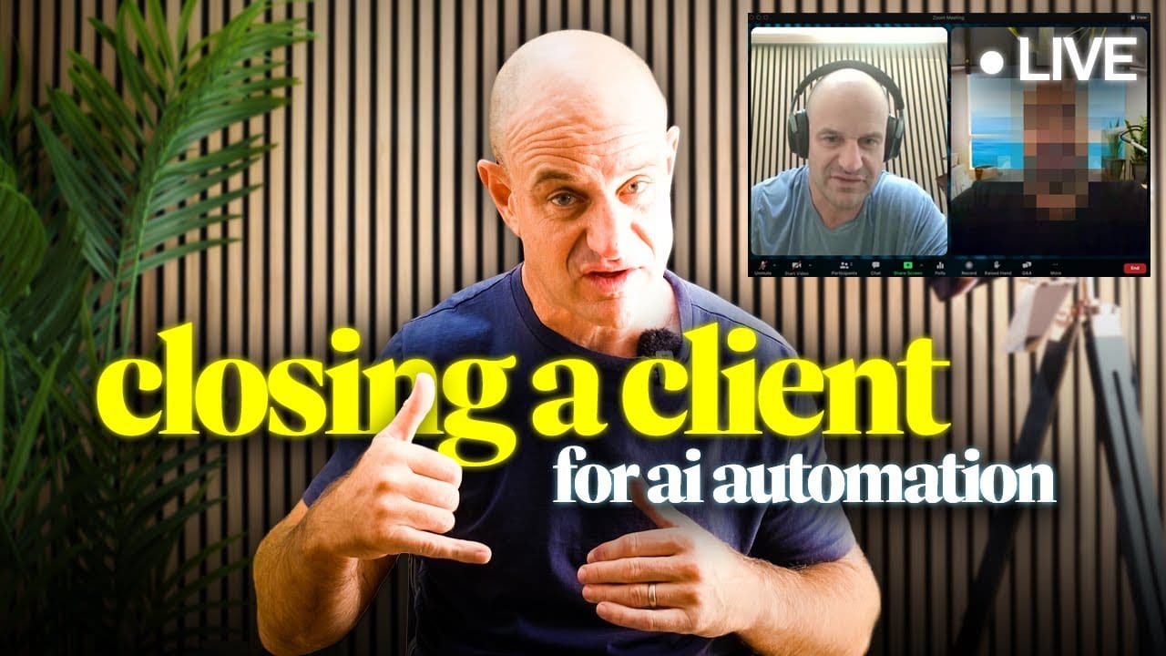 closing a client for ai automation services